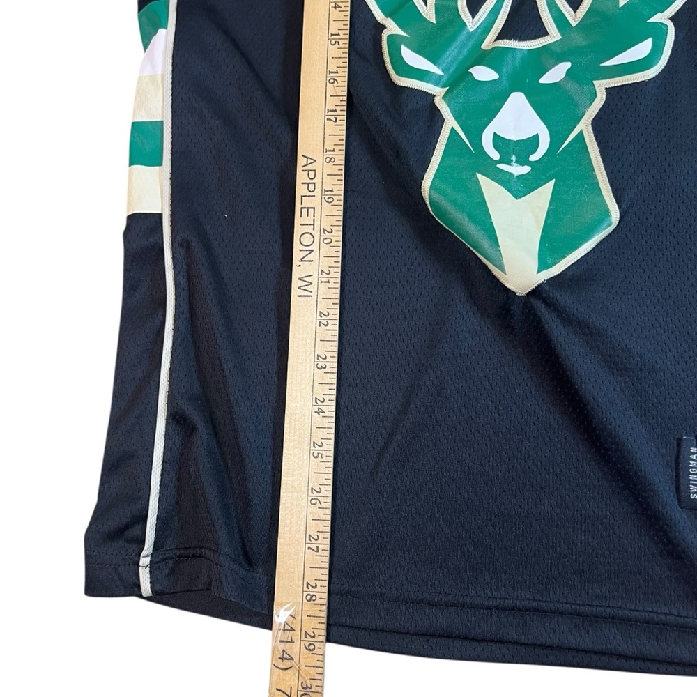 Milwaukee Bucks Giannis Antetokounmpo #34 Nike Swingman Jersey‎ – Men’s 48 - Picture 4 of 7